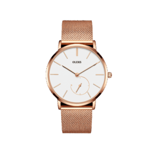 Rose Gold Milanese Quartz Watch