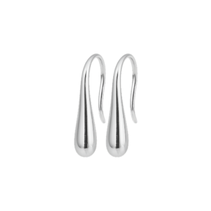 Sterling Silver Water Drop Shape Earrings