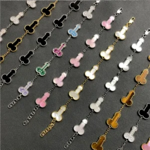 LGBTQ Titanium Steel Charm Bracelet