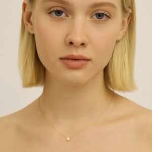 Dainty Zircon Chain Necklace